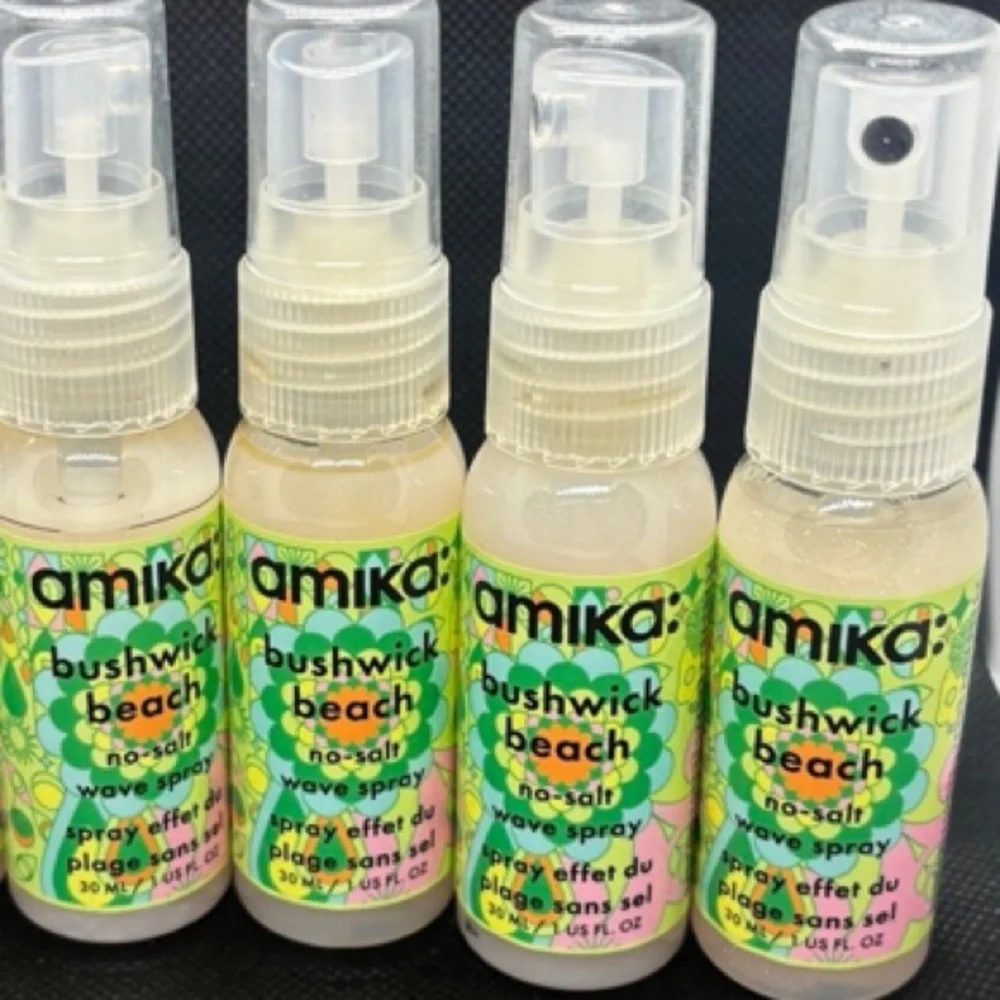 X4 Amika Bushwick Beach no-salt Wave Spray‎ Spray 1 oz/30ml, New and sealed